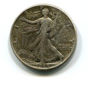 1944 USA Walking Liberty Half Dollar Coin (l11)